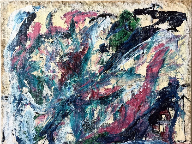 ChurchesOnFire_&amp;_AcrylicOnCanvas_&amp;_2018
